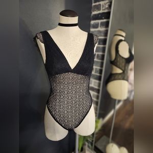 Intricately Patterned Body Suit